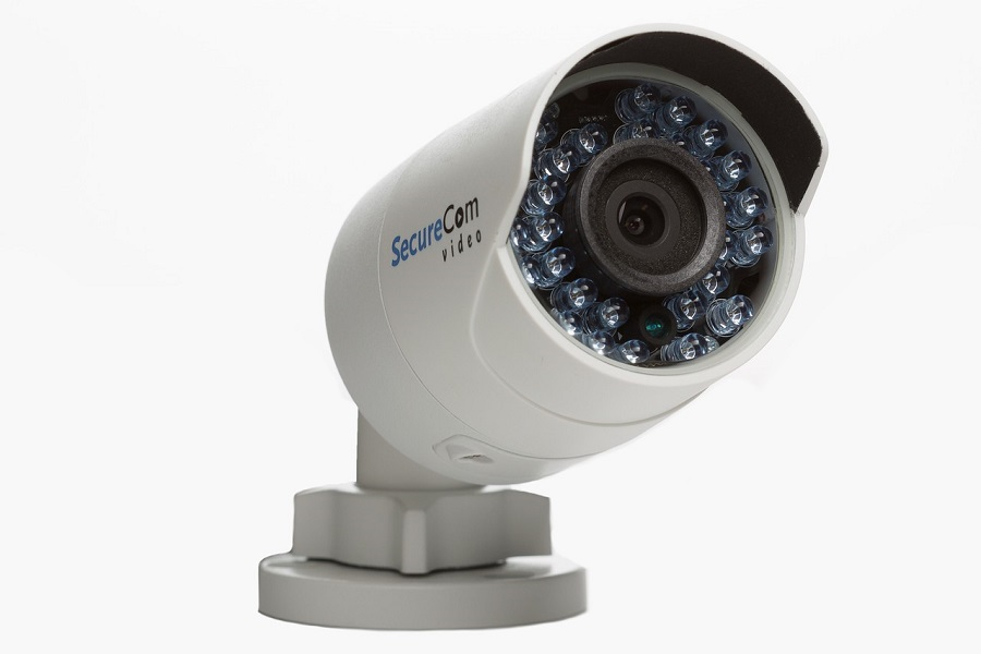 Indoor or outdoor wireless security camera for businesses